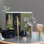 Premium Ceramic Matcha Set with Whisking Tools – Traditional Tea Bowl and Brush for Authentic Tea Ceremony-2