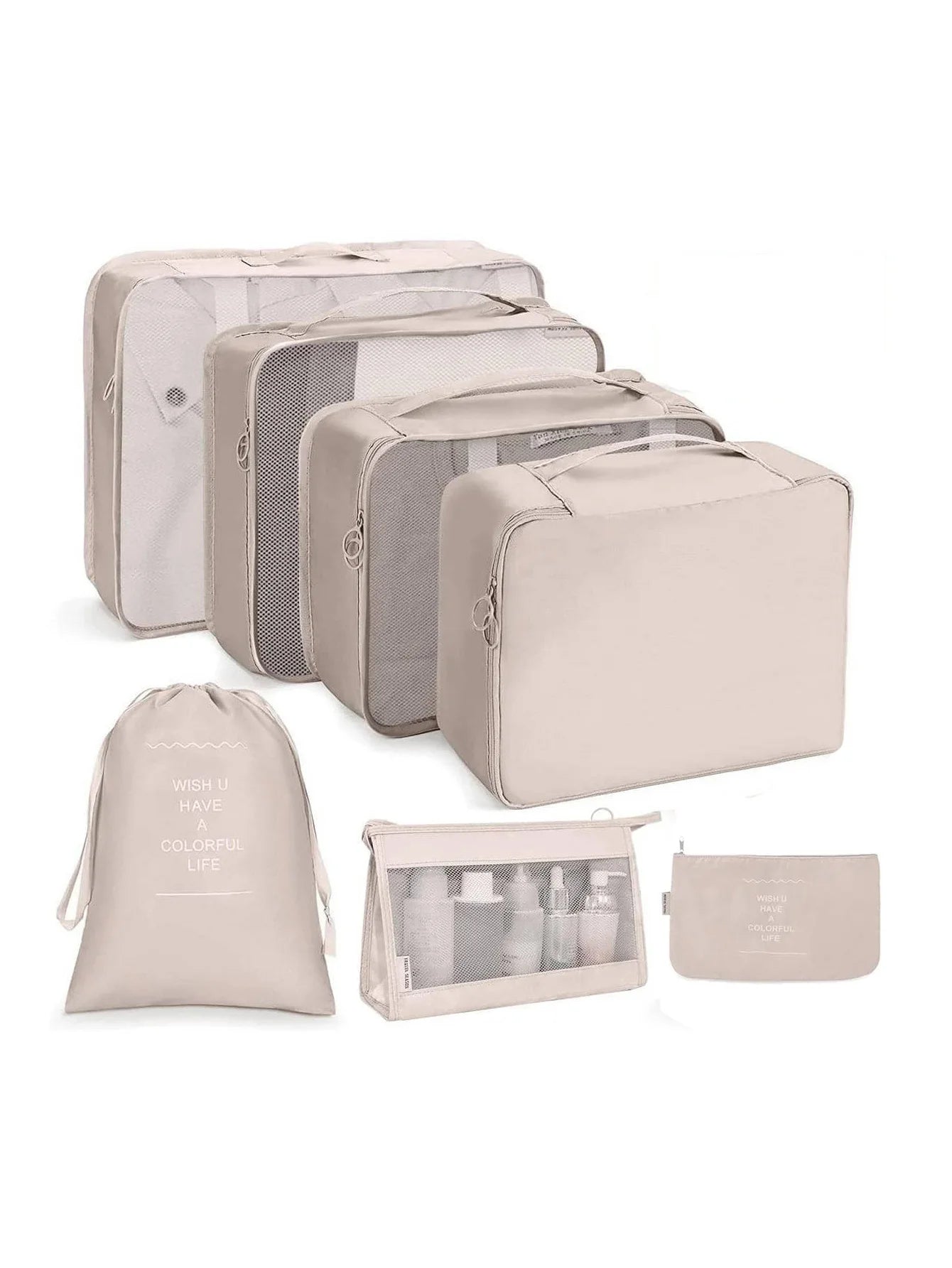 Variant image for Travel Organizer Packing Cubes Set – 7 to 10 Lightweight Travel Cubes for Clothes Storage and Easy Organization-28