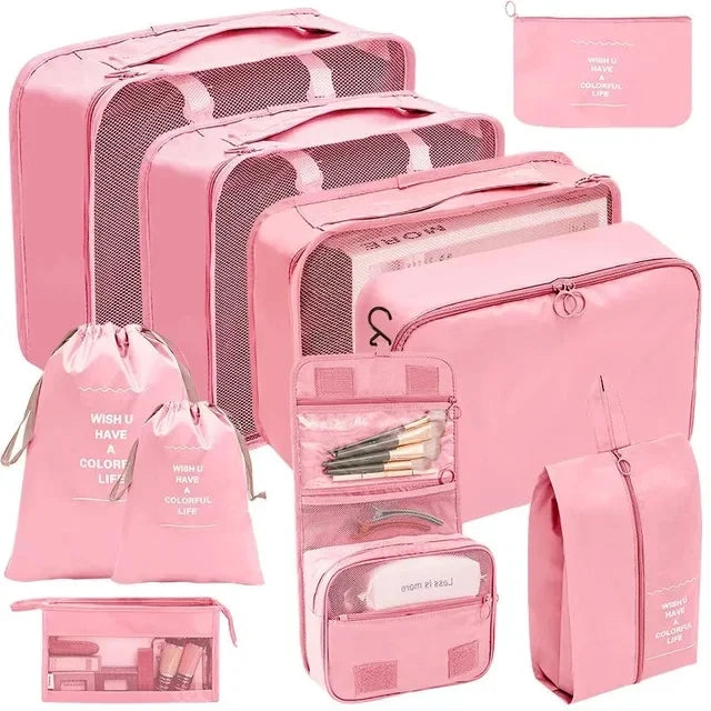Variant image for Travel Organizer Packing Cubes Set – 7 to 10 Lightweight Travel Cubes for Clothes Storage and Easy Organization-22