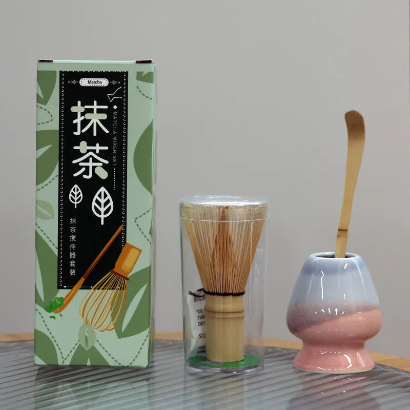 Variant image for Bamboo Matcha Whisk Set with Traditional Scoop – 3-Piece Tea Ceremony Tools-17