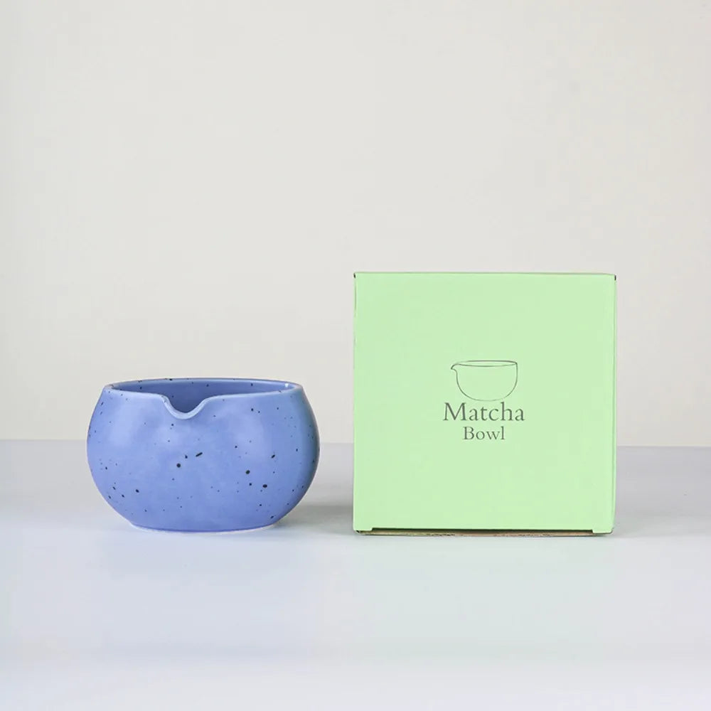 Variant image for Ceramic Japanese Matcha Bowl with Pouring Spout – Ideal Matcha Tea Bowl for Perfect Tea Preparation-2