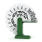 Modern Desktop Calendar 2024-2025 – Stylish Flipping Desk Calendar for Home and Office Decor-1