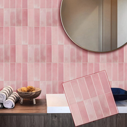 Peel and Stick Wall Tile Stickers for Kitchen and Bathroom - Easy DIY Mosaic Sticker Tiles, Moisture Resistant, 10 Sheets-1