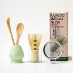 Variant image for Japanese Matcha Tea Set with Bamboo Whisk, Spoon, and Stand – Essential Tools for Tea Ceremony-6