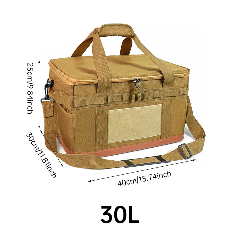 Variant image for Large Capacity 60L Waterproof Tool Storage Box – Multi-Functional Picnic and Cookware Organizer for Outdoor Use-8