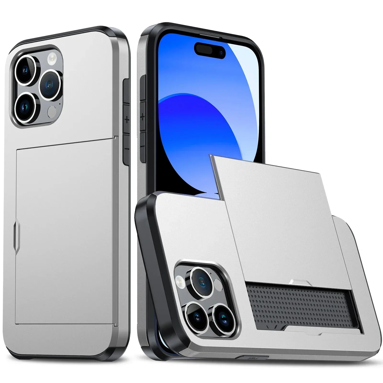 Variant image for Slim iPhone 11 Case with Integrated Card Holder – Durable Protection and Stylish Design for iPhone 11 and Newer Models-22