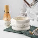 7-Piece Matcha Set with Bamboo Whisk, Scoop, and Ceramic Accessories - Perfect Matcha Tea Making Kit-3