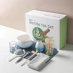 Variant image for 10-Piece Japanese Matcha Tea Set with Ceramic Bowl, Bamboo Whisk, and Accessories for Traditional Tea Ceremony-2