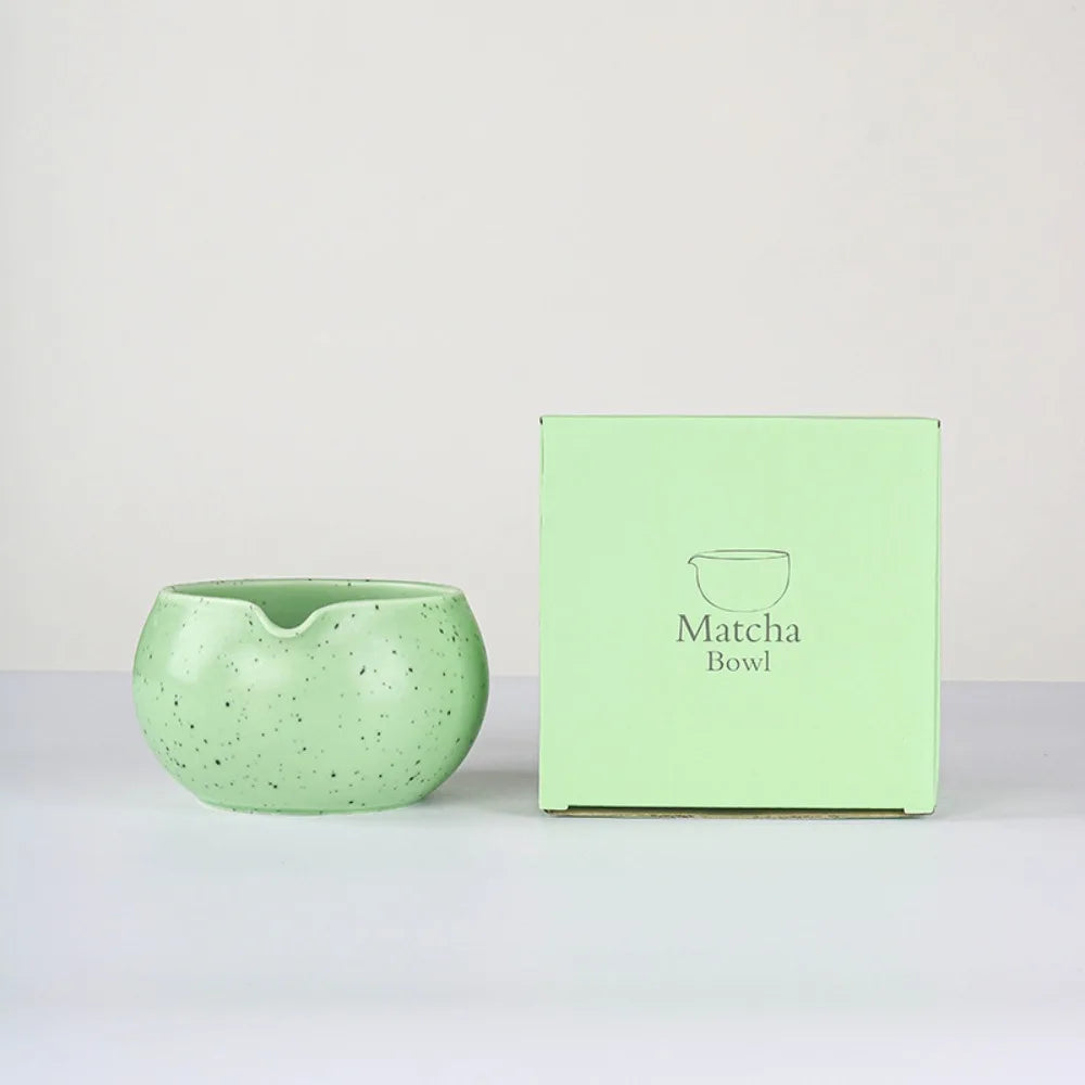 Variant image for Ceramic Japanese Matcha Bowl with Pouring Spout – Ideal Matcha Tea Bowl for Perfect Tea Preparation-6