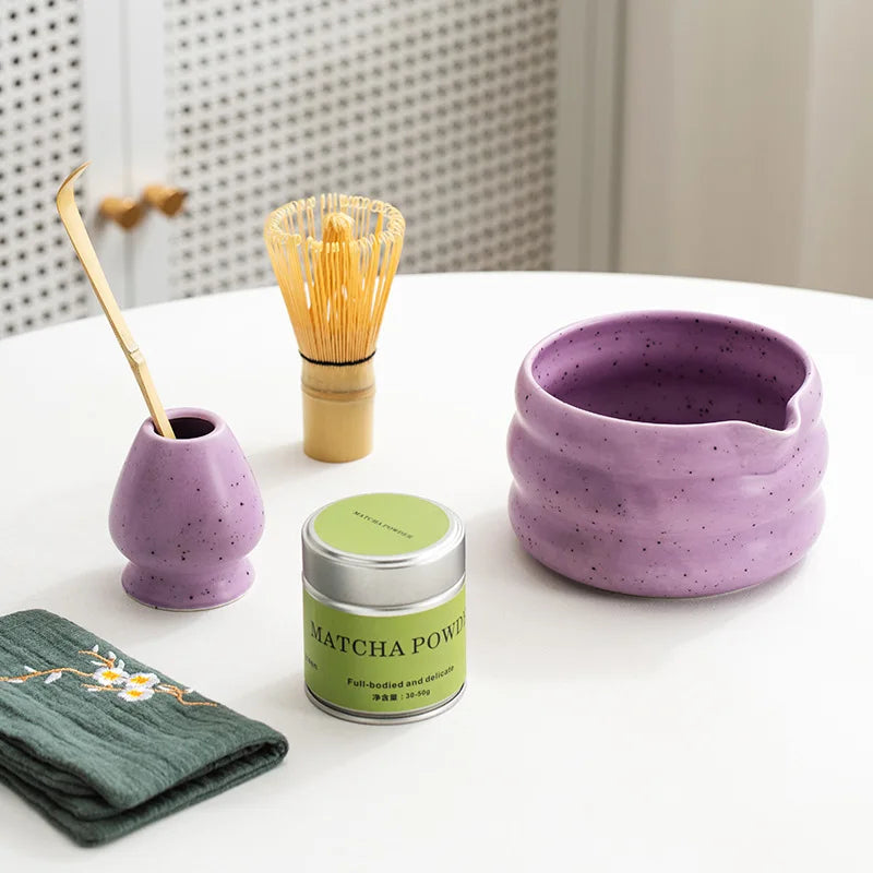 Traditional Japanese Matcha Whisk Set