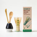 Variant image for Japanese Matcha Tea Set with Bamboo Whisk, Spoon, and Stand – Essential Tools for Tea Ceremony-1
