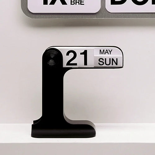 Modern Desktop Calendar 2024-2025 – Stylish Flipping Desk Calendar for Home and Office Decor-2