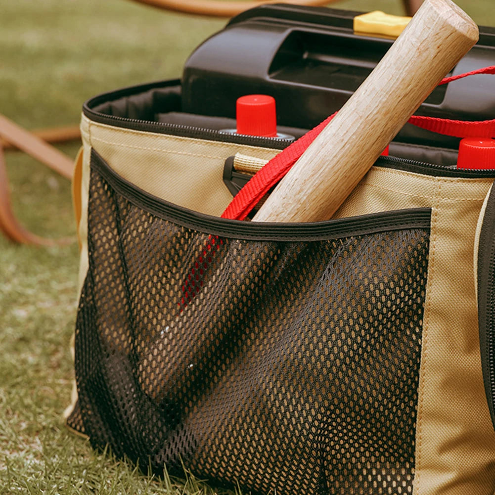 Large Capacity Water-Resistant Camping Gas Tank Storage Bag – Durable Oxford Cloth with Removable Partition and Inner Zipper Pocket-5