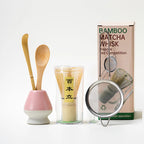 Variant image for Japanese Matcha Tea Set with Bamboo Whisk, Spoon, and Stand – Essential Tools for Tea Ceremony-4