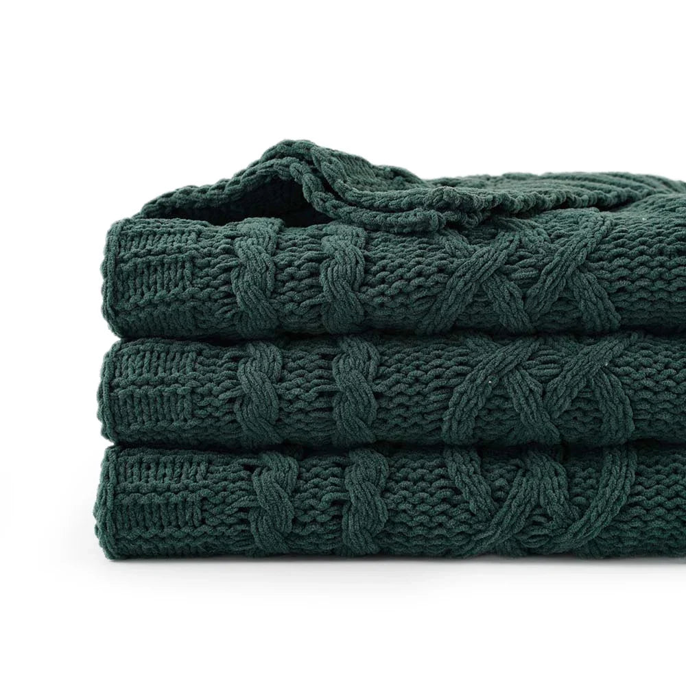 Cozy blanket for bed and sofa