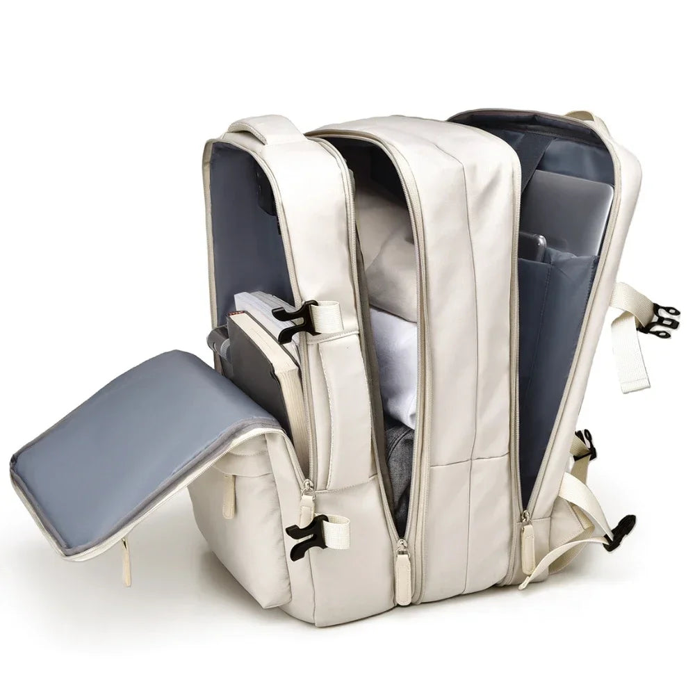Versatile Travel Backpack 40x30x20 cm - Lightweight Laptop Backpack in Multiple Colors for School and Travel-3