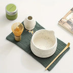 Japanese Matcha Tea Set with Bowl and Traditional Song Dynasty Tool for Authentic Tea Experience-5