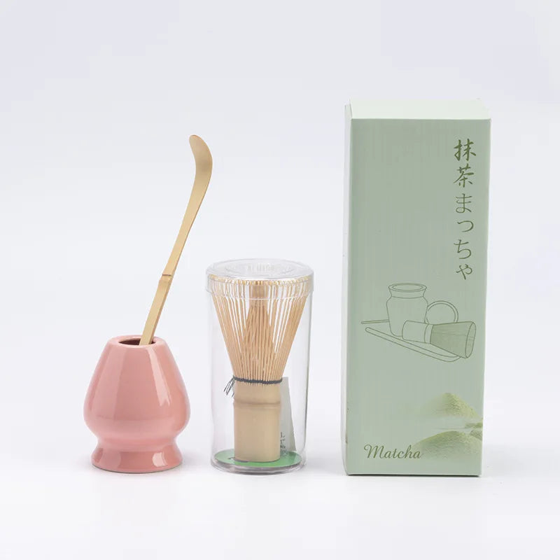 Variant image for Bamboo Matcha Whisk Set with Traditional Scoop – 3-Piece Tea Ceremony Tools-9