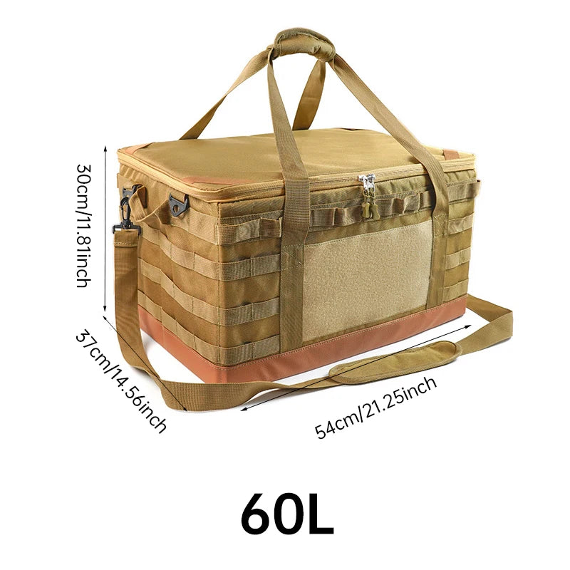 Variant image for Large Capacity 60L Waterproof Tool Storage Box – Multi-Functional Picnic and Cookware Organizer for Outdoor Use-1