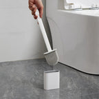 Sanitary Solutions | Silicone Toilet Brush with Antibacterial Properties Ð Flexible Design for Effortless Cleaning 5