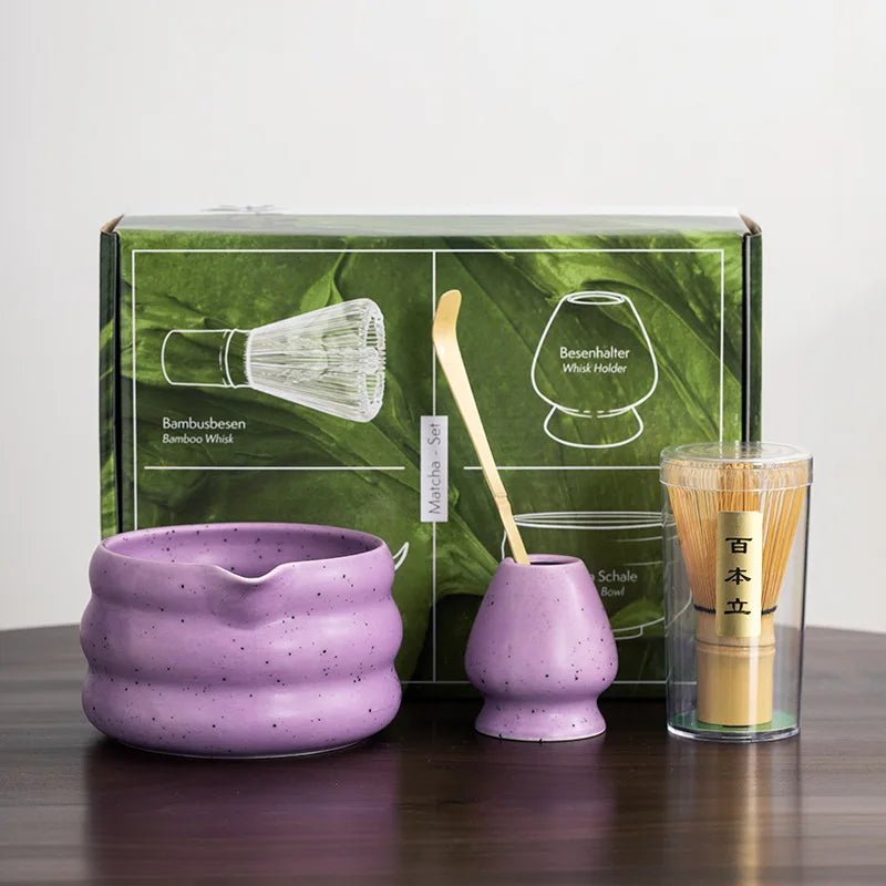 Traditional Japanese Matcha Whisk Set