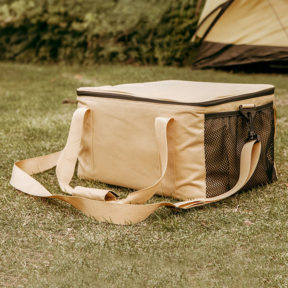 Large Capacity Water-Resistant Camping Gas Tank Storage Bag – Durable Oxford Cloth with Removable Partition and Inner Zipper Pocket-1