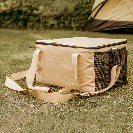 Large Capacity Water-Resistant Camping Gas Tank Storage Bag – Durable Oxford Cloth with Removable Partition and Inner Zipper Pocket-1