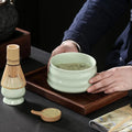 Japanese Bamboo Matcha Set – Authentic Tea Ceremony Kit with Whisk, Bowl & Scoop