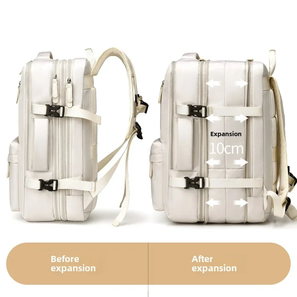Versatile Travel Backpack 40x30x20 cm - Lightweight Laptop Backpack in Multiple Colors for School and Travel-4