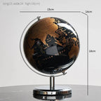 Variant image for Rotating Desk Globe with Metal Base – Educational World Globe for Classroom and Home Learning, 12-Inch Diameter-1