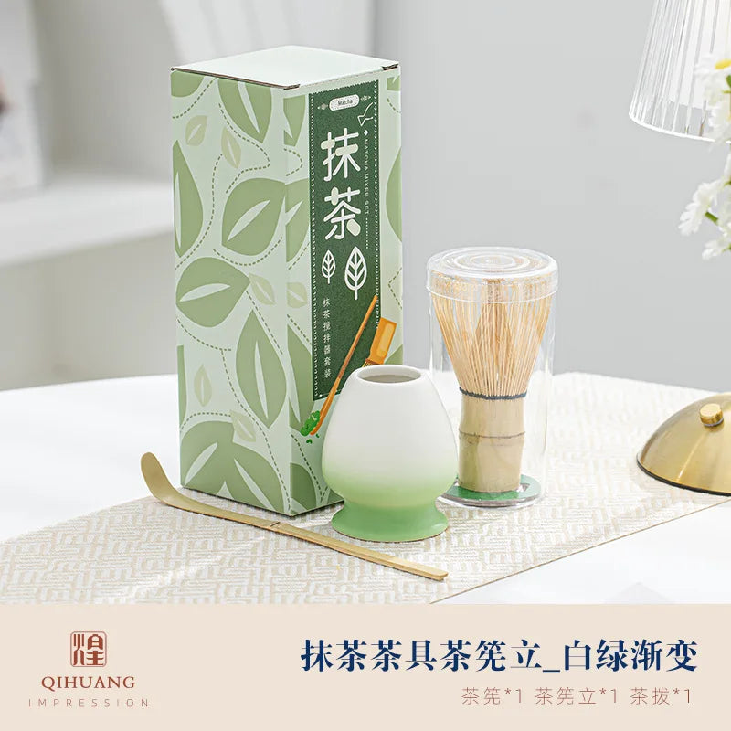 Variant image for Bamboo Matcha Whisk Set with Traditional Scoop – 3-Piece Tea Ceremony Tools-27