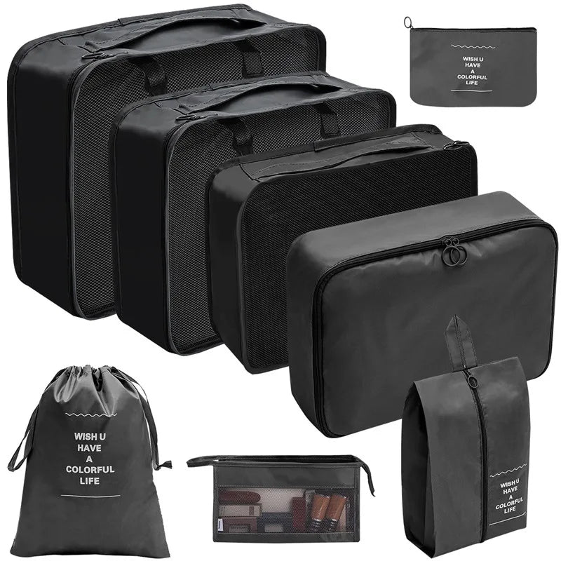Variant image for Travel Organizer Packing Cubes Set – 7 to 10 Lightweight Travel Cubes for Clothes Storage and Easy Organization-2