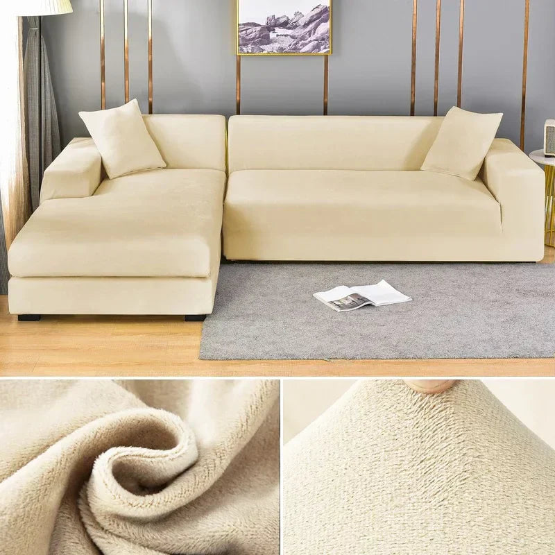 Stretch Velvet Sofa Cover