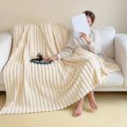 Soft Fleece Throw Blanket – Ultra-Warm Cozy Blanket for Bed & Sofa, Lightweight All-Season Comfort