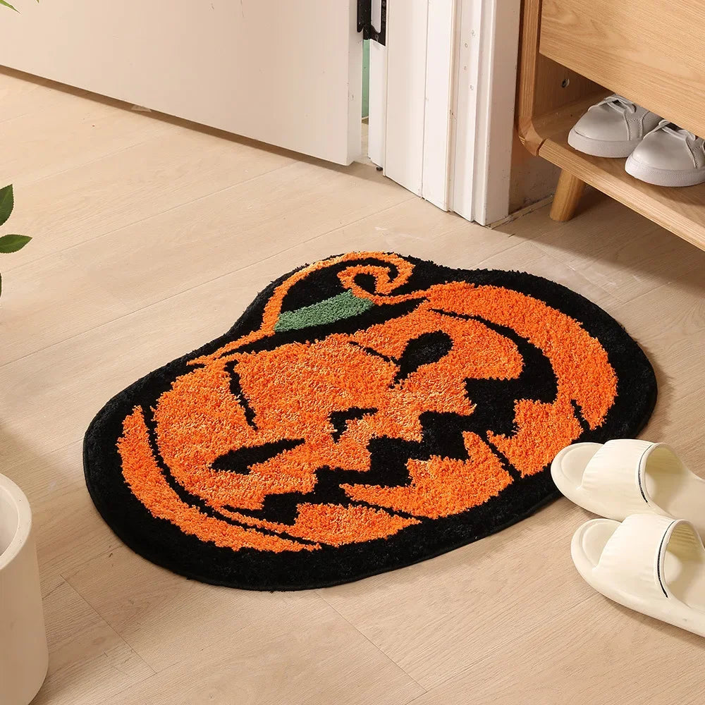 Variant image for Non-Slip Croissant Bathroom Mat – Water Absorbent Flocking Bath Rug for Safety and Comfort, 60cm x 40cm-1
