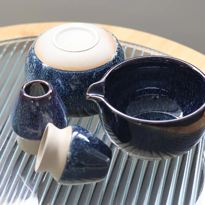 Premium Ceramic Matcha Set with Whisking Tools – Traditional Tea Bowl and Brush for Authentic Tea Ceremony-4