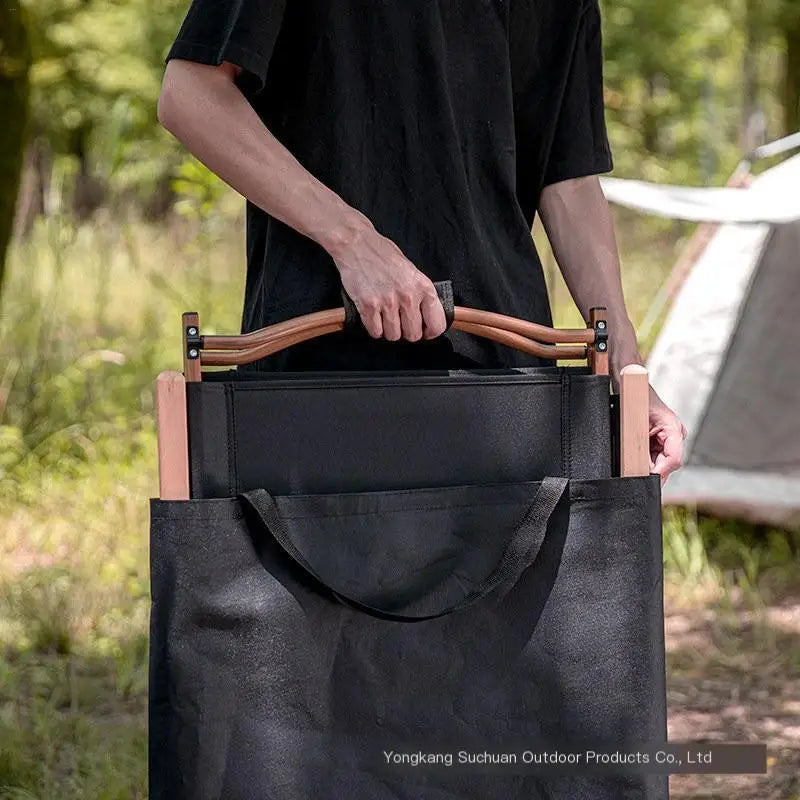 Durable Folding Chair Bag – Waterproof Oxford Cloth Carrying Case for Camping and Outdoor Activities-3