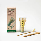 Japanese Matcha Tea Set with Bamboo Whisk, Spoon, and Stand – Essential Tools for Tea Ceremony-5