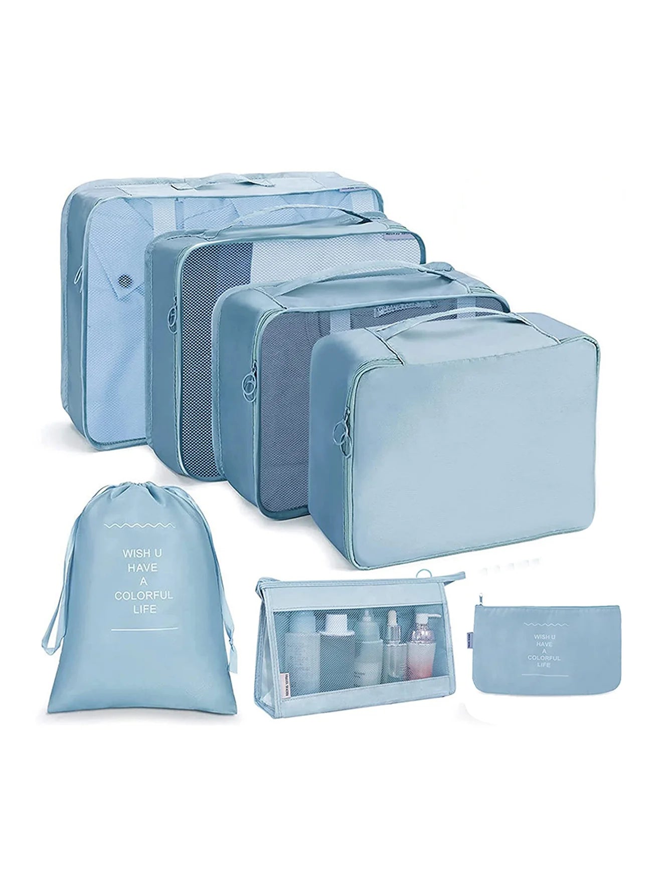 Variant image for Travel Organizer Packing Cubes Set – 7 to 10 Lightweight Travel Cubes for Clothes Storage and Easy Organization-11