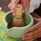 Complete Matcha Starter Kit – Japanese 10-Piece Ceremonial Matcha Set with Bowl, Whisk & Sifter