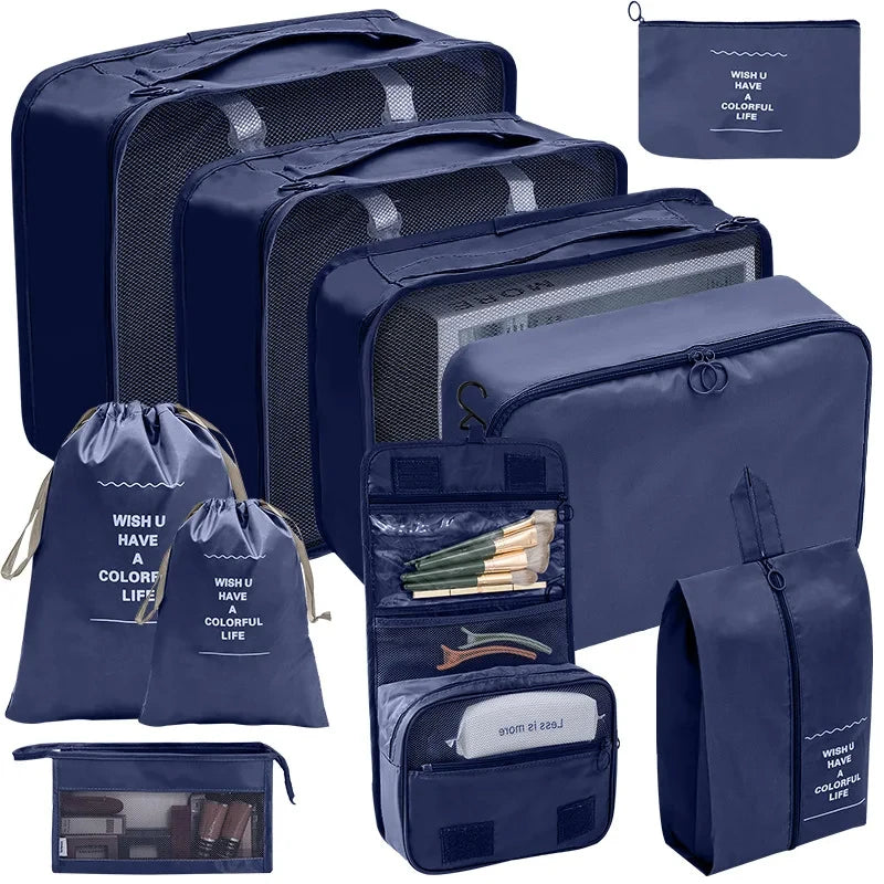 Variant image for Travel Organizer Packing Cubes Set – 7 to 10 Lightweight Travel Cubes for Clothes Storage and Easy Organization-3