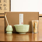 Variant image for High-Quality Ceramic Matcha Set with Bamboo Whisk and Bowl – Perfect for Tea Ceremonies and Gifts-2