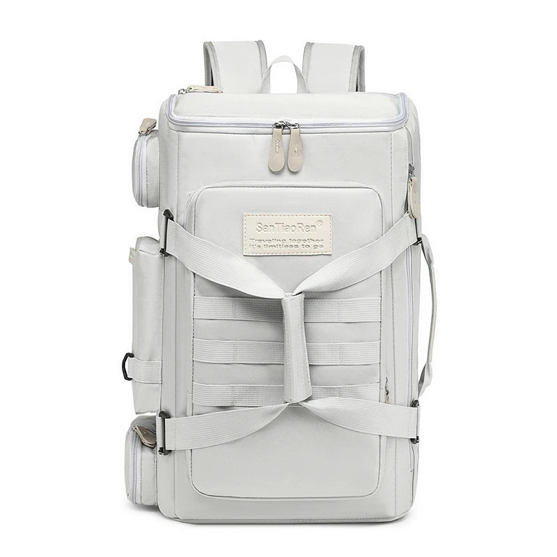 Variant image for Large Capacity Sports Backpack with Wet Dry Separation for Gym, Yoga, and Outdoor Activities - Durable Nylon Design-4