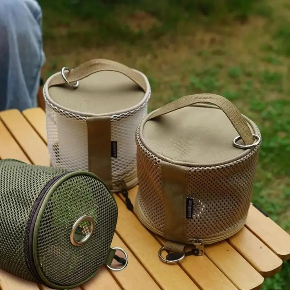 Portable Camping Toilet Paper Holder – Durable Mesh and Oxford Fabric Accessory for Convenient Outdoor Use-5