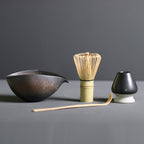 Authentic Japanese Matcha Set – Bamboo Whisk & Ceramic Bowl for Traditional Tea Ceremony