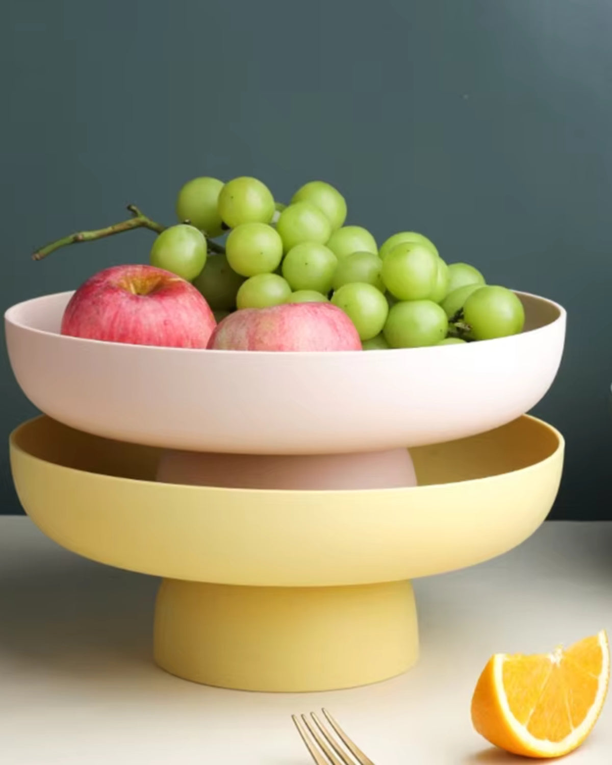 Serving bowl – Ceramic – Vintage design – Retro colors – Elegant kitchen accessory 8