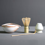 Authentic Japanese Matcha Set – Bamboo Whisk & Ceramic Bowl for Traditional Tea Ceremony