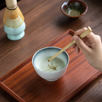Japanese Matcha Tea Set with Bamboo Whisk, Spoon, and Stand – Essential Tools for Tea Ceremony