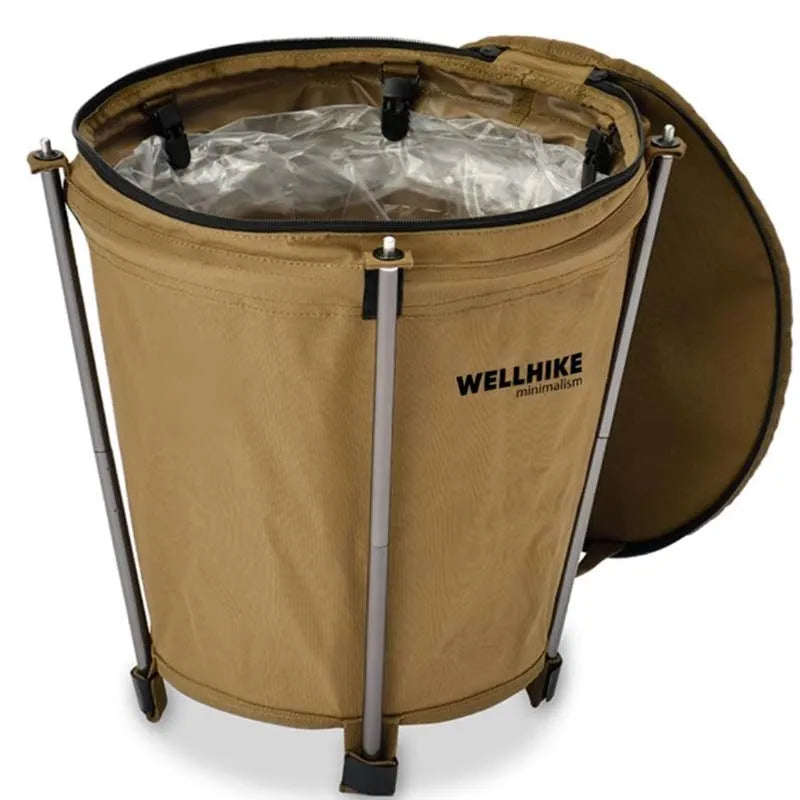 Variant image for Lightweight Collapsible Camping Trash Can – 20L Portable Garbage Bin for Outdoor Activities, Durable Oxford Cloth-2