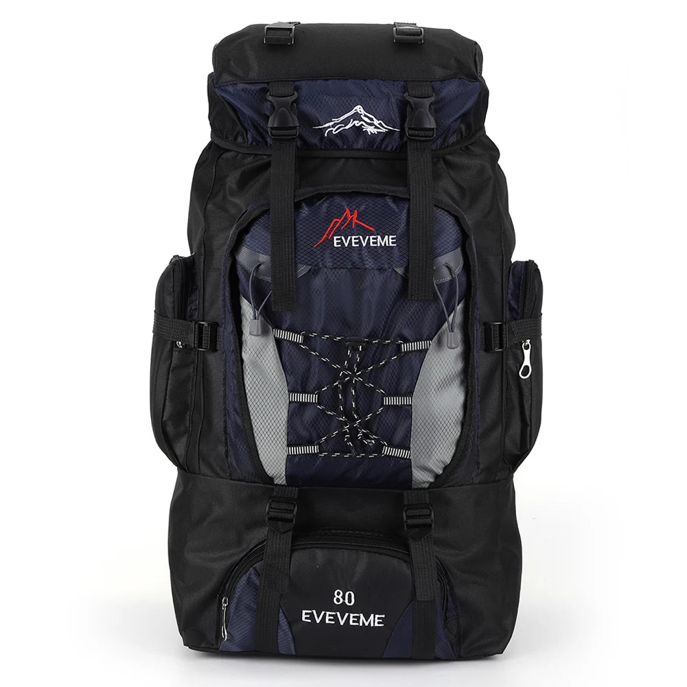 Variant image for 80L Waterproof Hiking Backpack with Adjustable Straps – Large Capacity Camping Gear for Outdoor Adventures-4